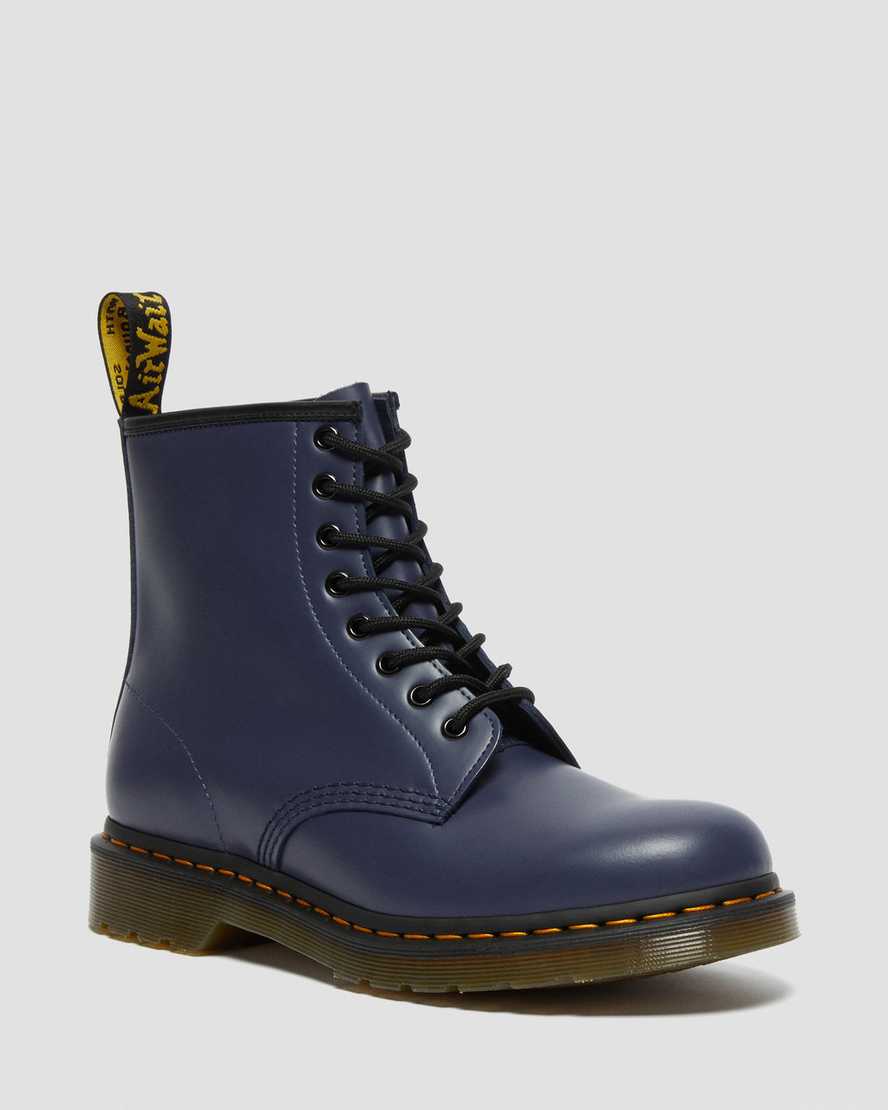 Dr. Martens 1460 Smooth Deri Erkek Bağcıklı Bot - Bot Indigo |XLPJY0912|